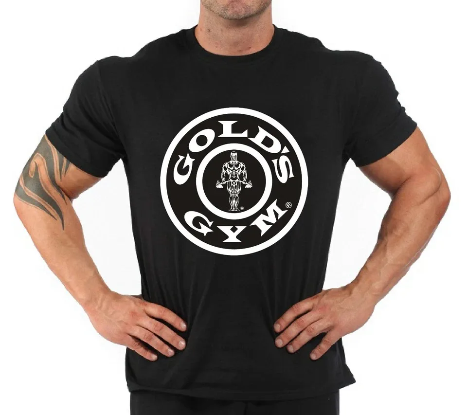 T-Shirt Bodybuilding Fitness Palestra _Gold's Gym...