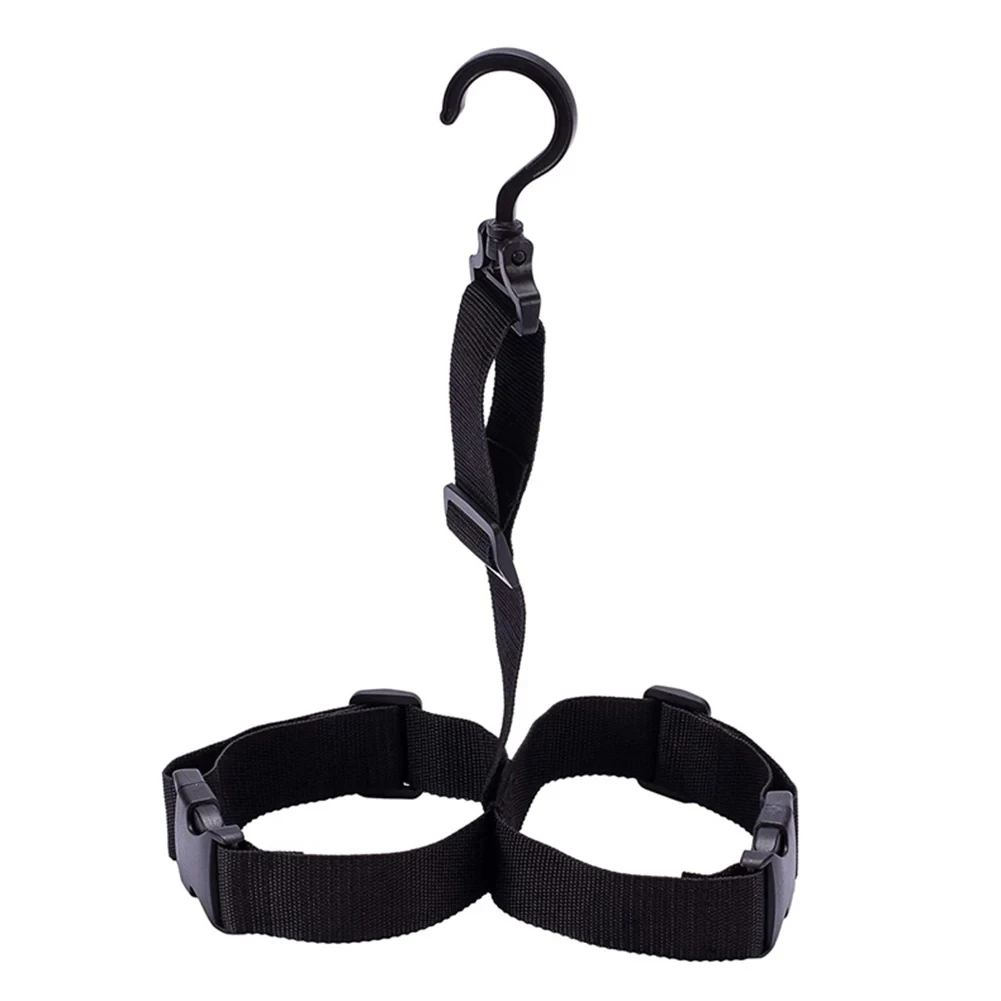 Adjustable Strap Fishing Wader Boots Hanger Rain Shoes Drying Rack Storage Belt Winter Fishing Accessories
