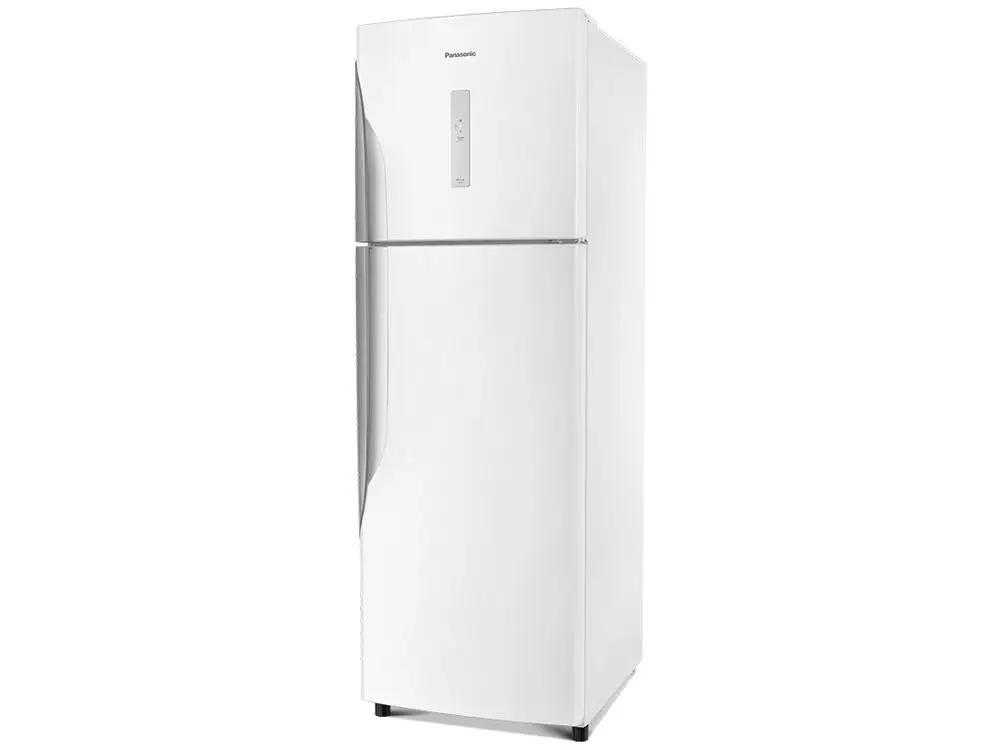 ثلاجة باناسونيك مجمد علوي مزدوج أبيض خالي من الصقيع ، 387 لتر ، ثلاجة V