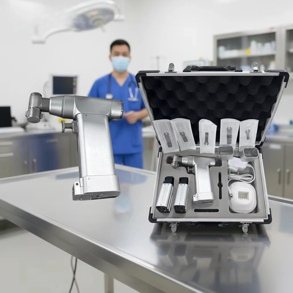 Veterinary orthopedic bone saw, rotary vibrating saw for pet surgery