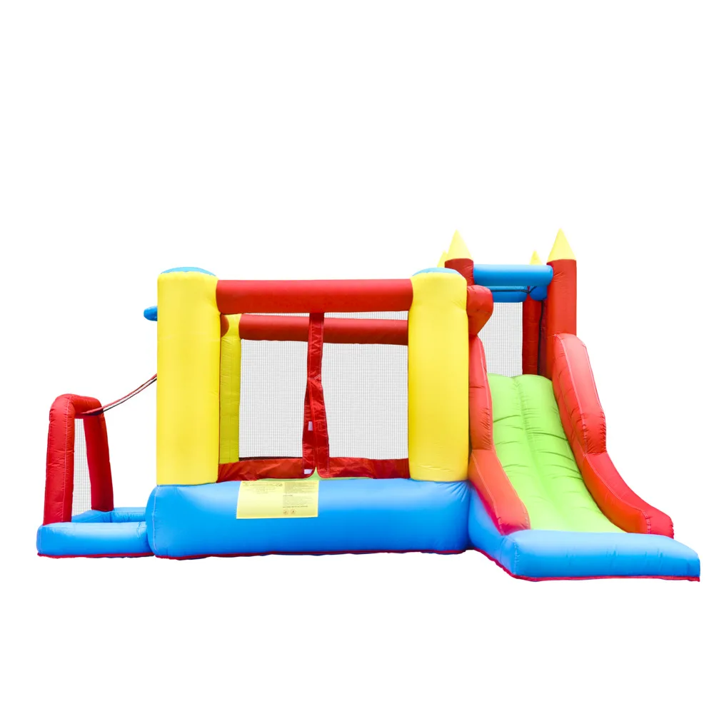 Kinder Heißer Verkauf Langlebig Sicher Indoor und Outdoor Spielzeug Oxford Tuch Aufblasbare Burg Mit Rutsche Bounce Haus für Kinder