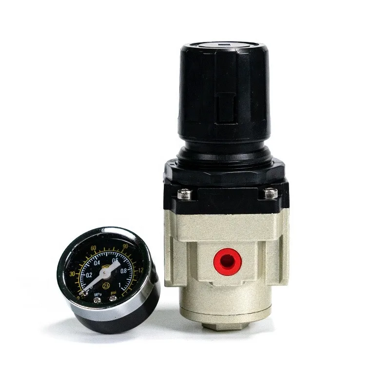 G1/4 pneumatic pressure regulating valve, pneumatic air filter pressure reducing valve high quality high material quality
