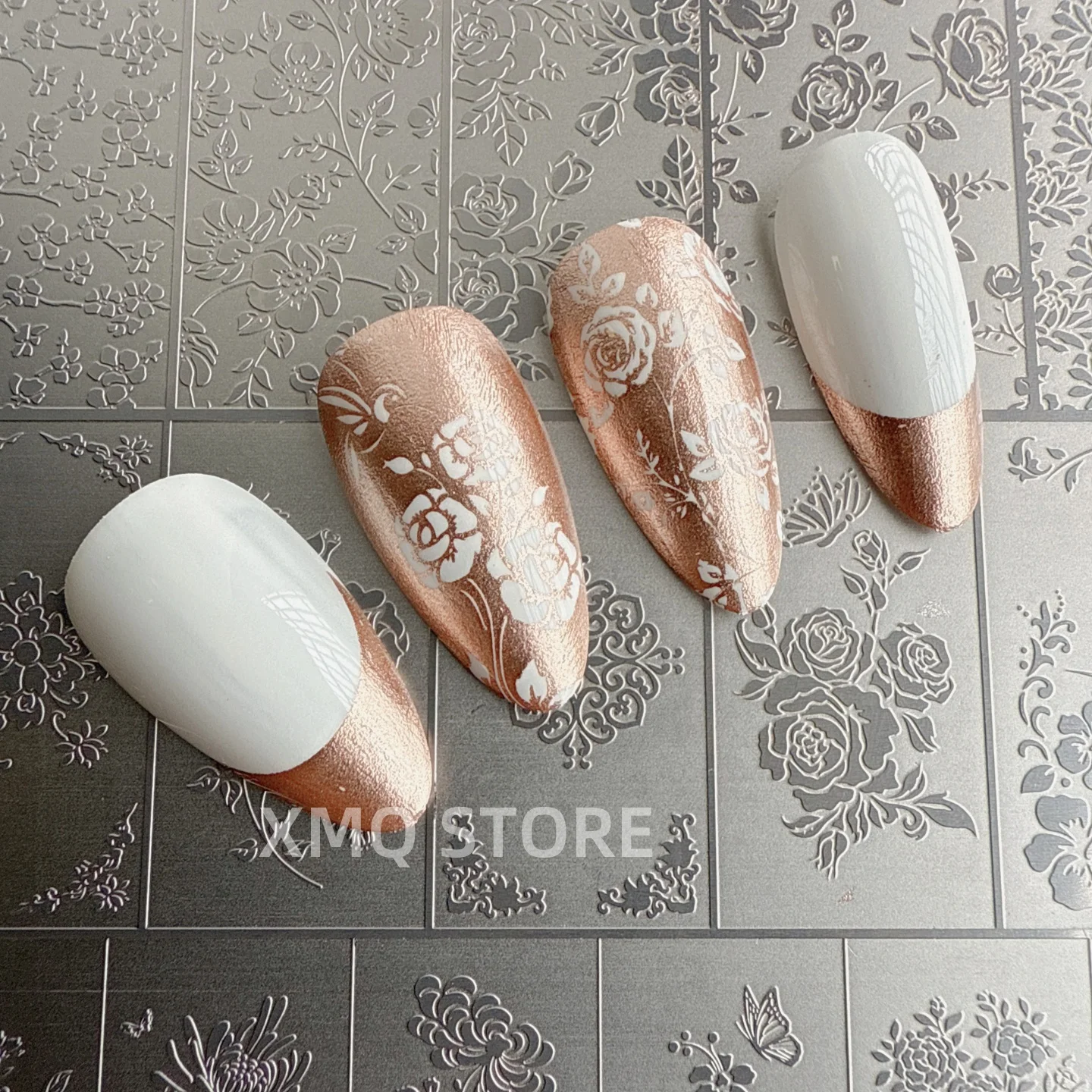 XMQ NAIL ART STAMPING PLATES FLOWER TEMPLATES CLASSICAL PATTERNS IMAGEPLATES