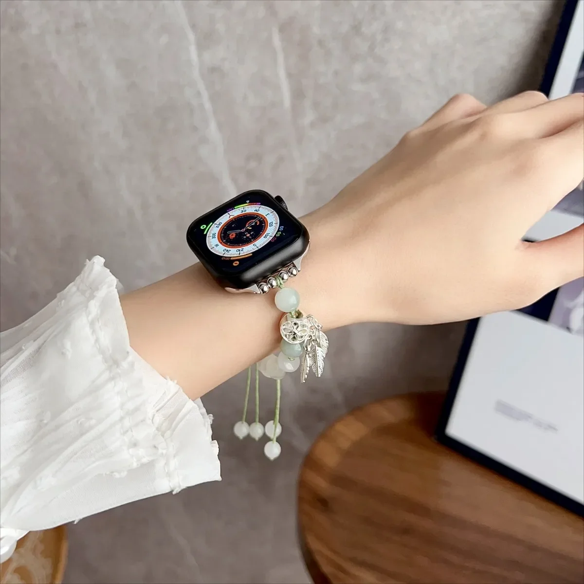 Jewelry Watchband Strap For iWatch Ultra 2 Series 10/9/8/7/6/5 Fashion Bracelet Watch Strap 42/44/45/46/49mm 38/40/41mm_voghion.com