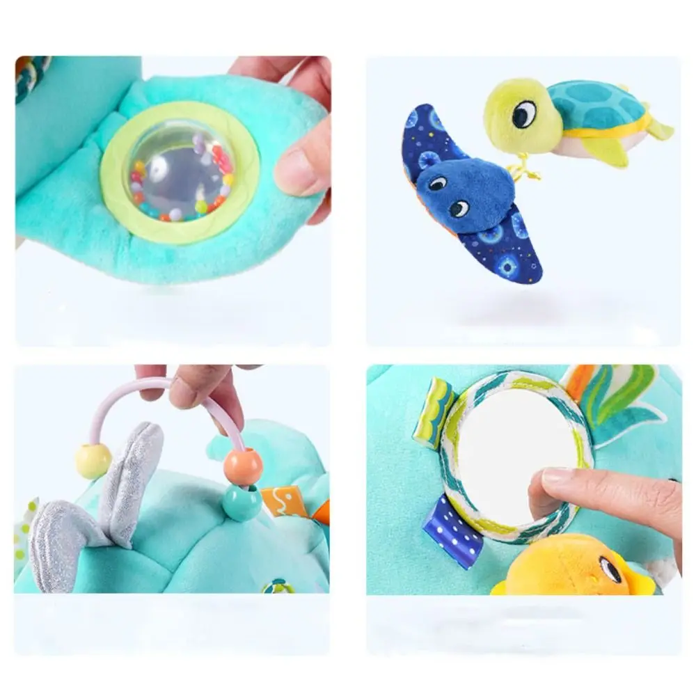 

Appease PP Cotton Fishing Game Interactive Handmade Baby Fish Rattle Cartoon Comfortable Soft Animal Stuffed Gifts