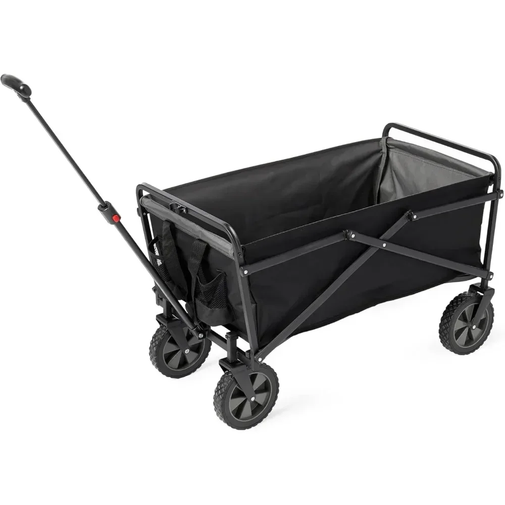 

Heavy Duty Steel Compact Collapsible Folding Outdoor Portable Utility Cart Wagon