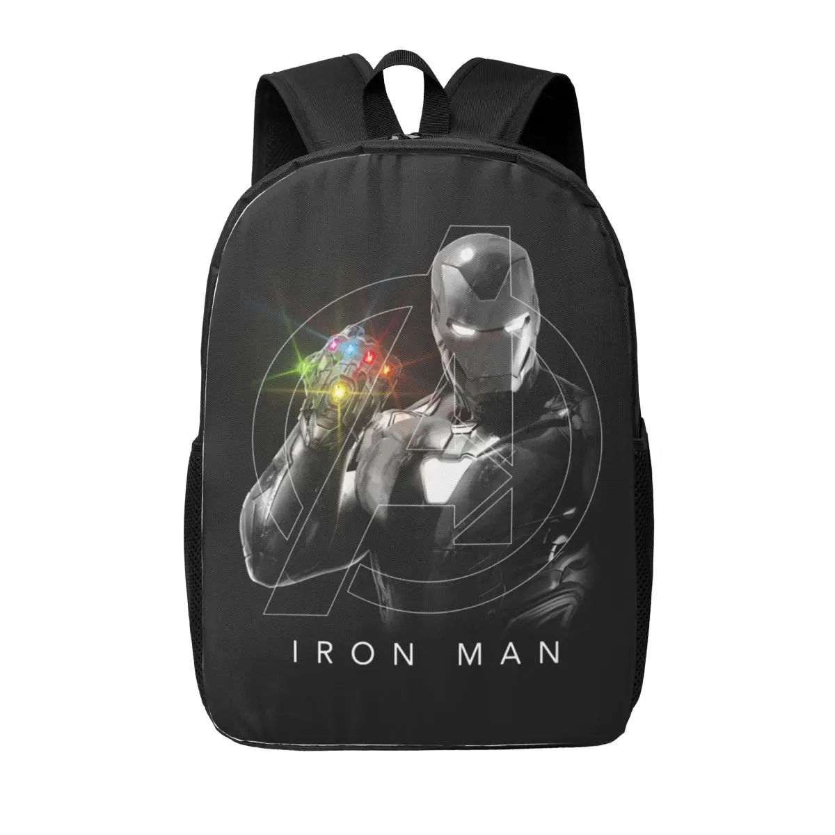 Custom Iron Man Gauntlet Travel Backpack Men Women School Computer Bookbag College Student Daypack Bags