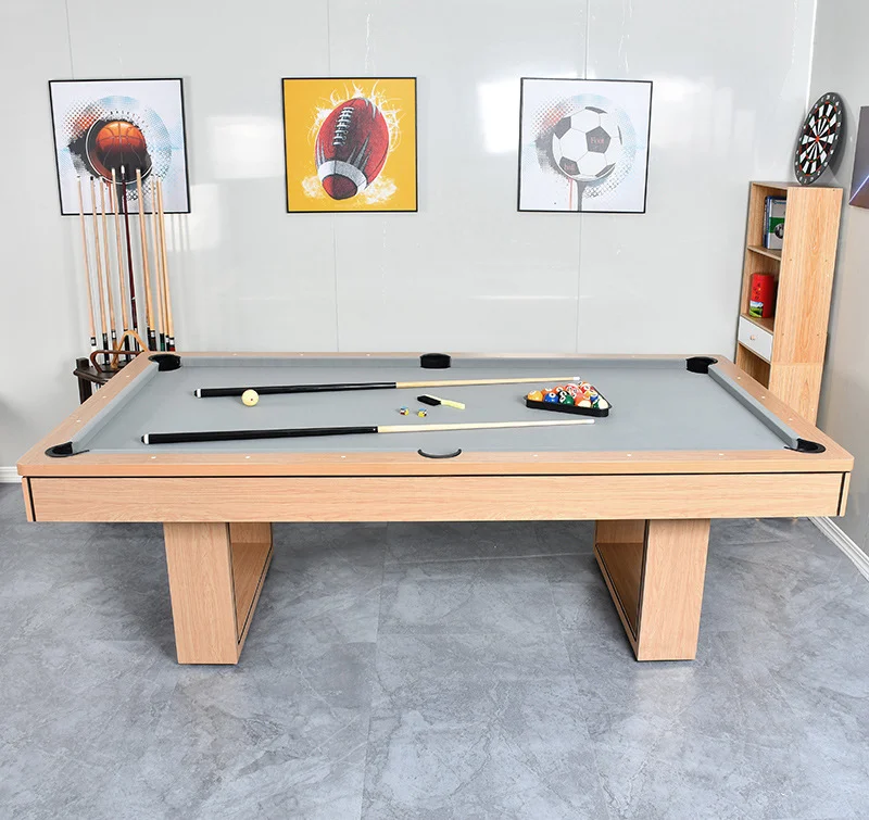 Indoor 8-foot pool table 244cm modern style large pool table American large pool table