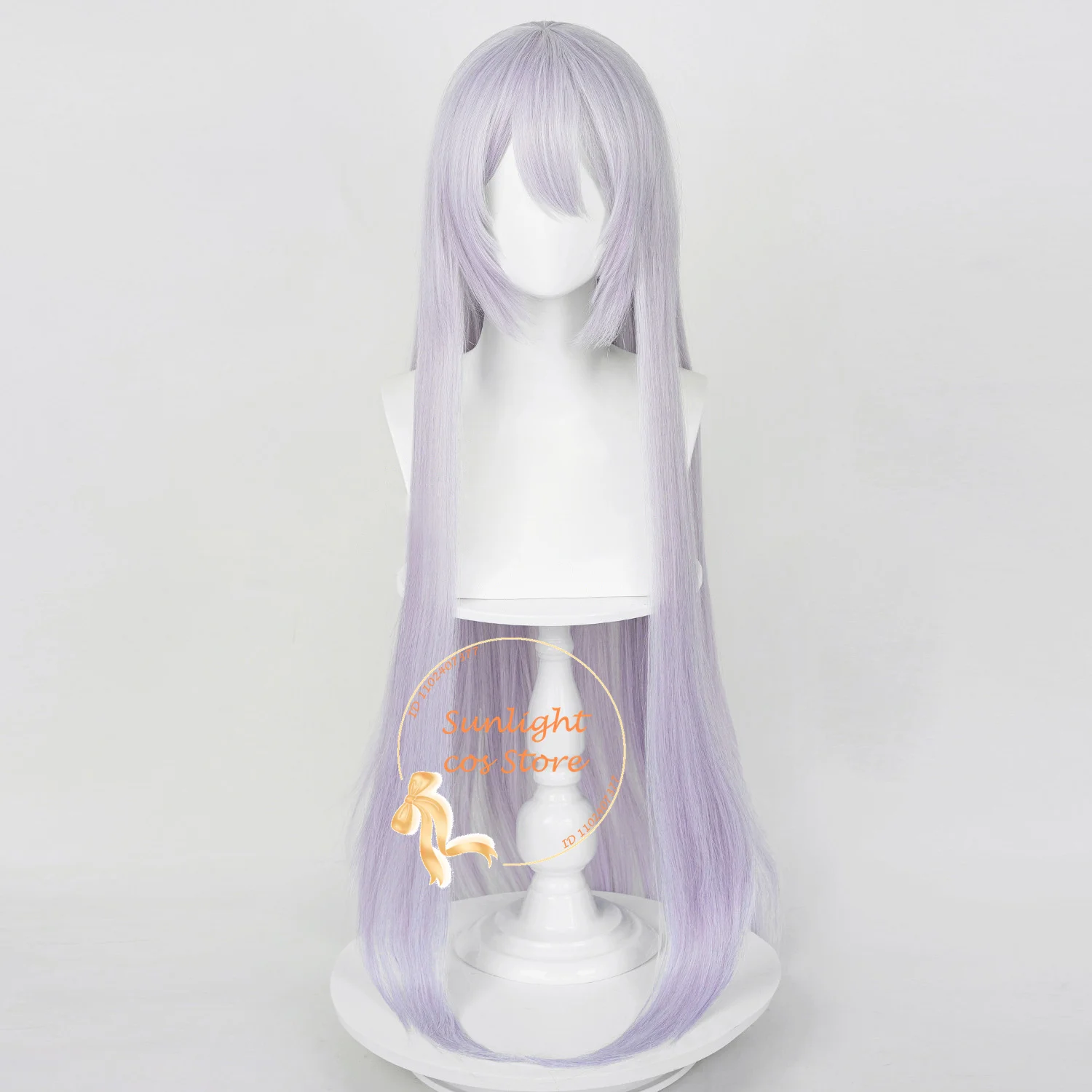 Anime Darling Cosplay Kitagawa Marin Cosplay Wig Light Purple Military Uniform Black Lobelia Synthetic Hair+Wig Cap