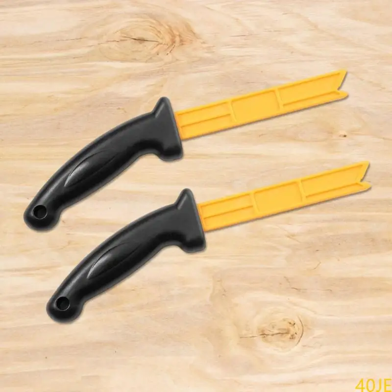 

40JE 1/2Pcs Push Router Table Jointer Ergonomic Handle Grip Pusher Reduces Increases Safety