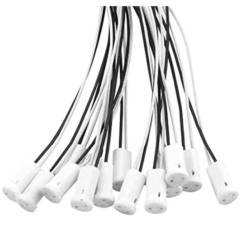 G4 Lamp Holder Cord Adapter 0.3mm² Cable Plug-In Socket Accessories LED Light Connector Length Options: 20cm, 30cm, 40cm, 50cm,