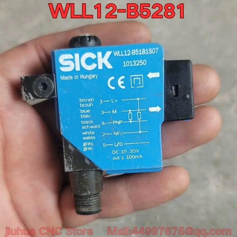 The function test of second-hand WLL12-B5281 photoelectric sensor is normal