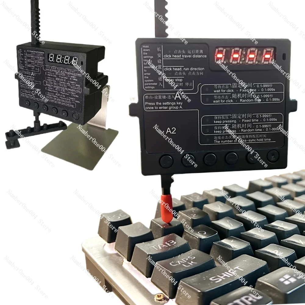 

Applicable to Computer Laptop Keyboard Clicker Mouse Automatically Random Game Anti-dropping Hang up Finger Button Pusher Bot