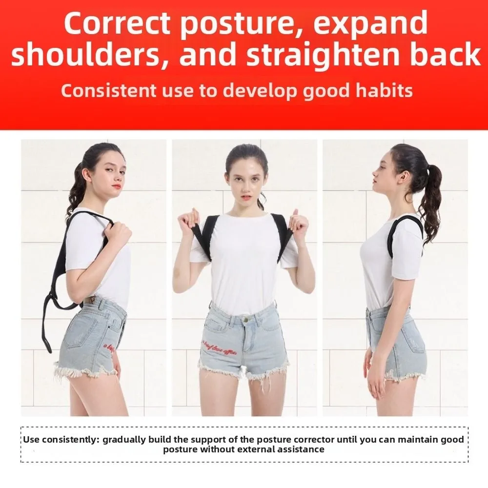Adjustable Posture Corrector Invisible Breathable Spine Support Brace Comfortable Elastic Back Corrector Belt Clavicle Support