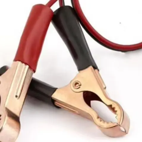 12V 50A Car For Battery Terminal Clamp Adapter With Clips To Female Socket For Auto Power Supply Cable Connector
