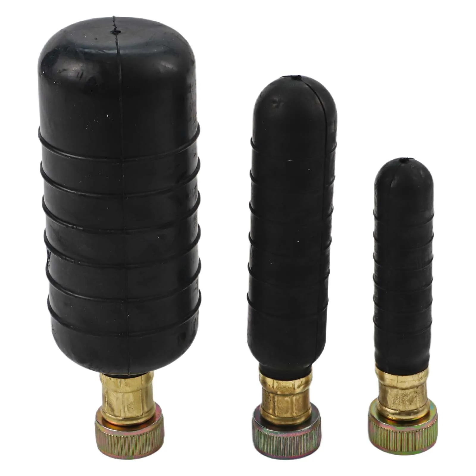 3 Piece Drain Bladder Kit for Unclogging Pipes Using Water Power Efficient Drain Cleaning Solution for 1 to 6 Inch Openings
