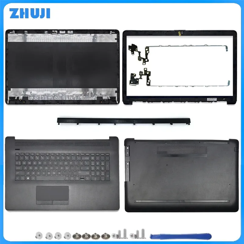 For Pavilion 17-BY 17T-BY 17-CA 17Z-CA 17G-CR 17Q-CS TPN-I133 LCD Back Cover Front Bezel Palmrest Bottom Case Hinges
