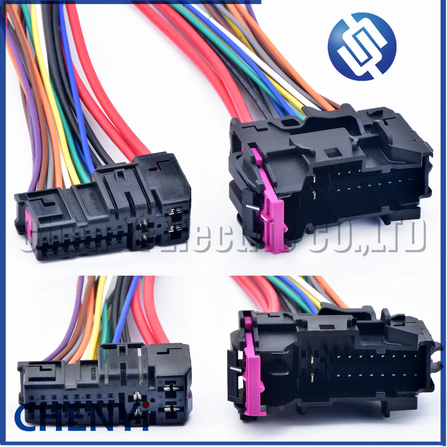 20 Pin/Way Male Or Female Front Door L/R Connector Plug With Wire Harness 8E0 972 702 8E0 972 701 For Audi A4 A6L A3 A8 Q7 Q3 Q5 