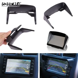 5/7 Inch Sun Shade Visor For Car GPS Navigator LCD Monitor Shield Universal Auto GPS Cover Blind Automotive Interior Supplies
