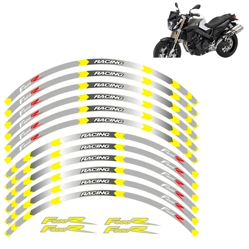 For BMW F800R F800 R Motorcycle Parts Contour Wheel Decoration Decal Sticker - B