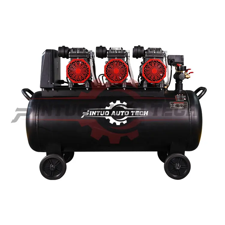 

Silent Oilless air Compressor With 120L tank Capacity