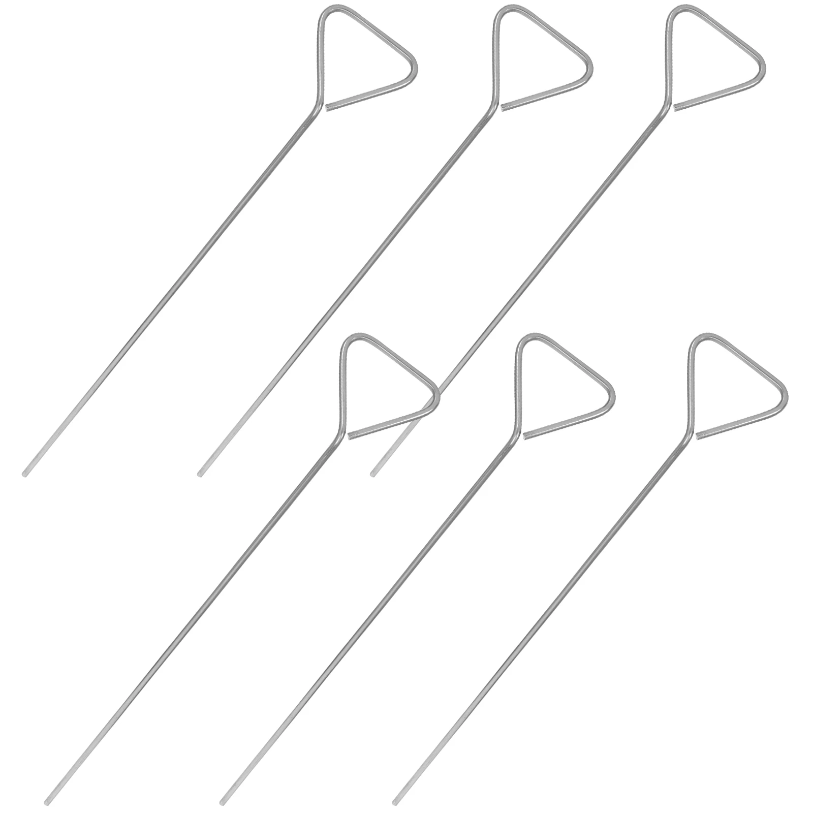 

6pcs Stainless Steel Coating Rod Lab Accessories Cell Spreader Triangle Petri Dish Spreading Tool For Laboratory Culture