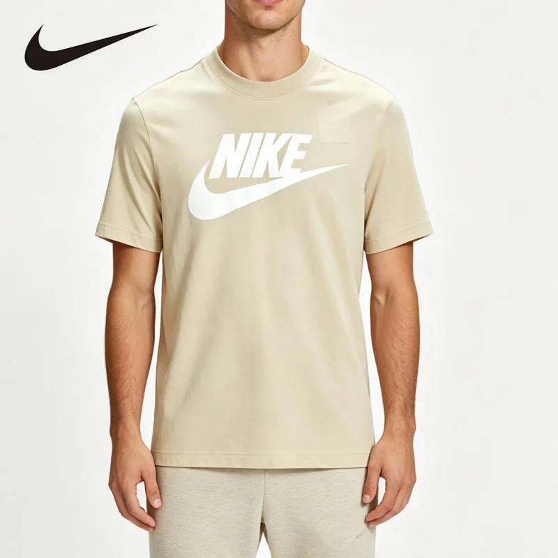 

fitteeNike Men Summer 100% Cotton T Shirt Comfort Versatile Crew Neck Sports Casual Short Sleeve Tee DX1986-229