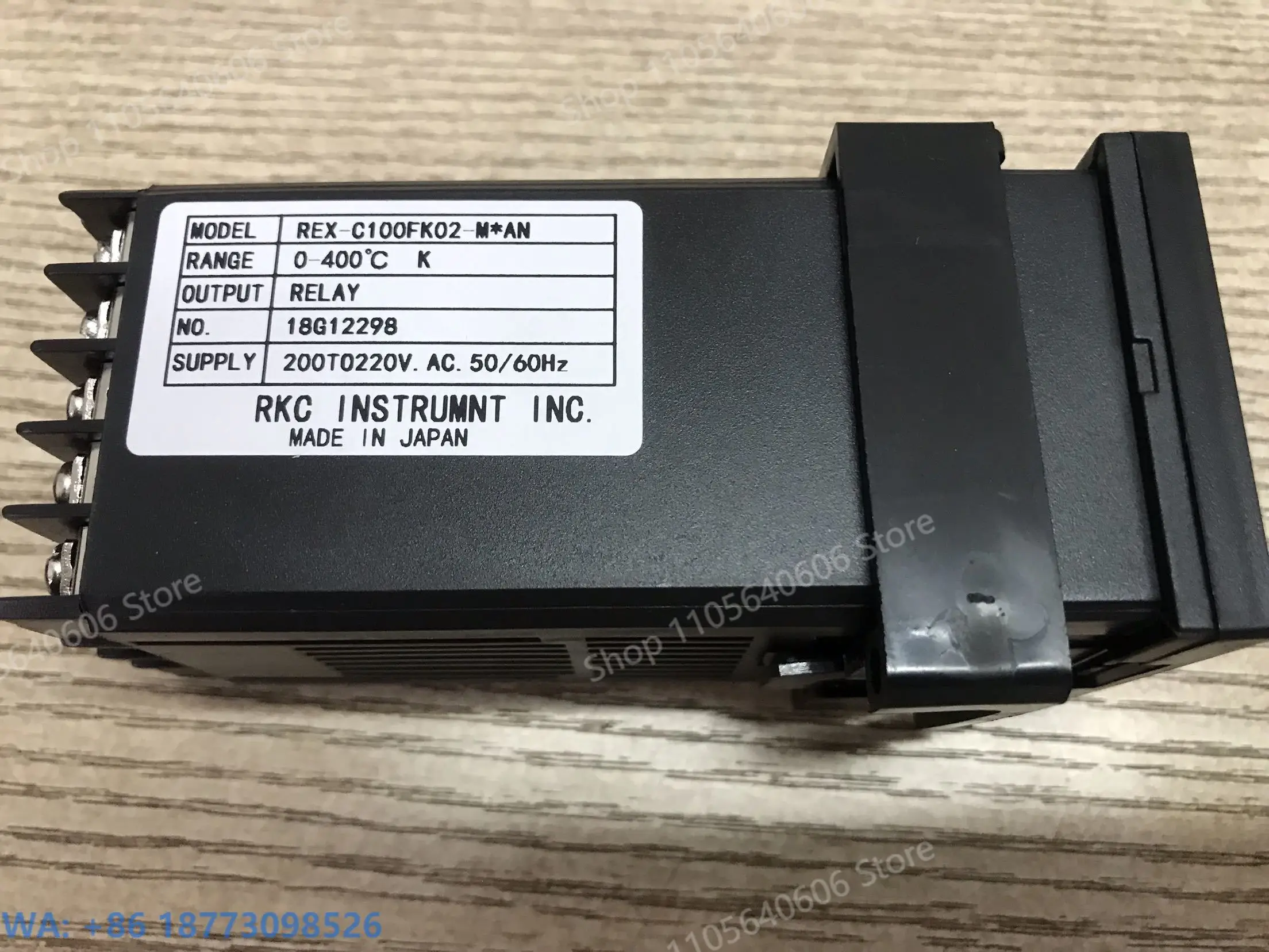 New RKC Temperature Control Instrument REX-C100 M * AN-NN Thermostat, 1PCS