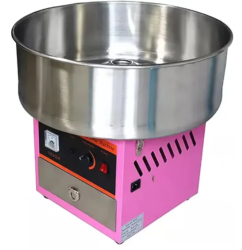 Stall Drawing Cotton Candy Colorful Fancy Electric Heating Cotton Candy Making Mini Semi Automatic Cotton Candy Machine