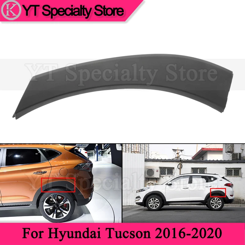 

Kamshing молдинг заднего крыла отделка заднего крыла молдинг колесо для Hyundai Tucson 2016-2020 задний бампер колесо брова