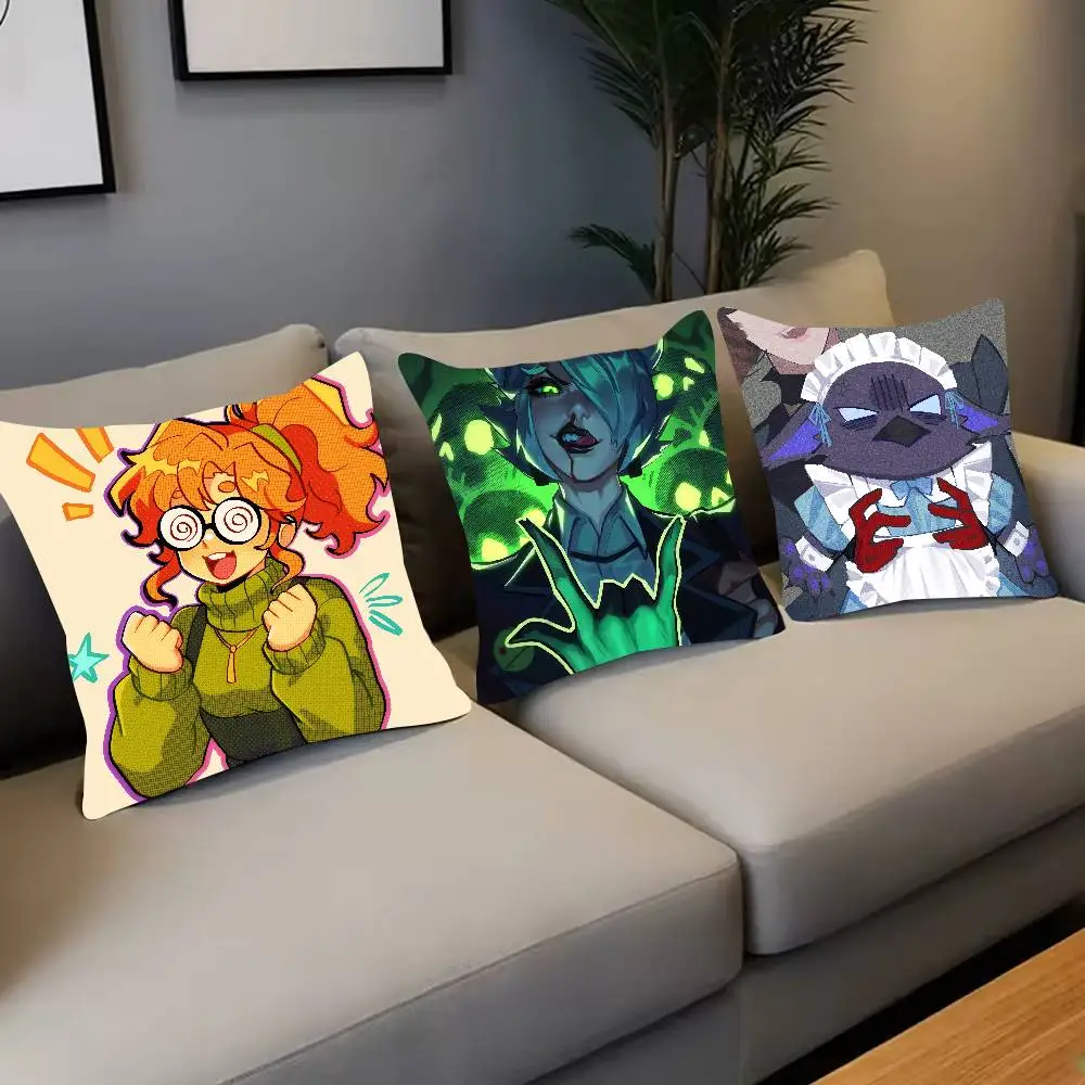 Cool Fashion 6v6 FPS Video Game DeadLock Cushion Cover Decor Home Throw Pillow Covers For Couch Camping Pillow Cover Decorations