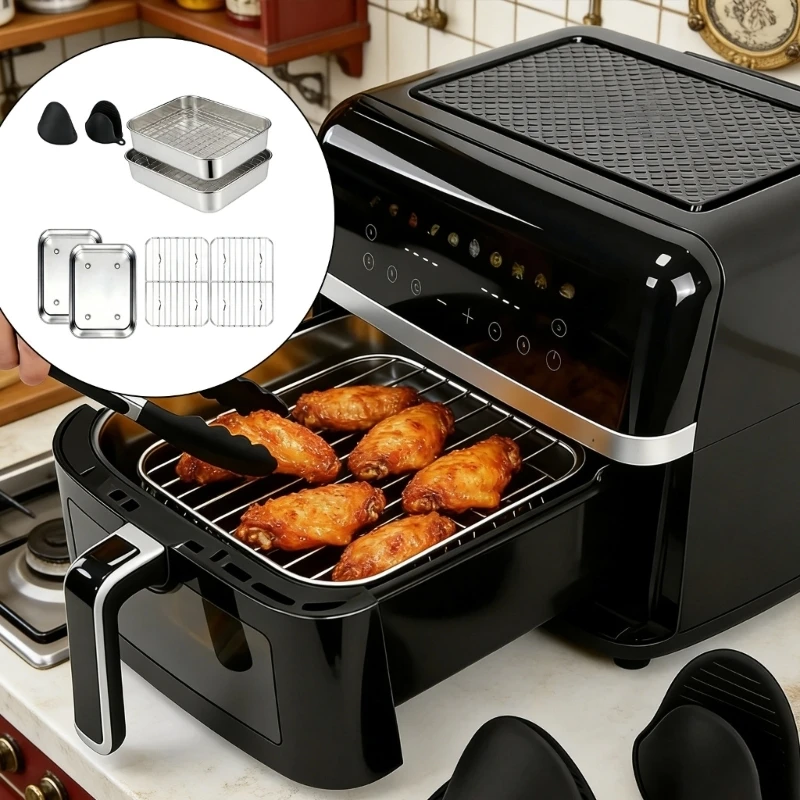 Stainless Steel Metal Storage Dish for Meals and Outdoor Picnics HX6C