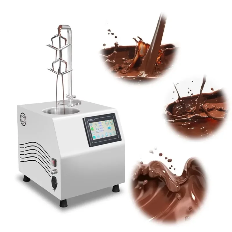 Multifunctional Chocolate Spraying Machine Can Spray Dark Milk White Chocolate for Chocolate Factory Snack Surface Decoration