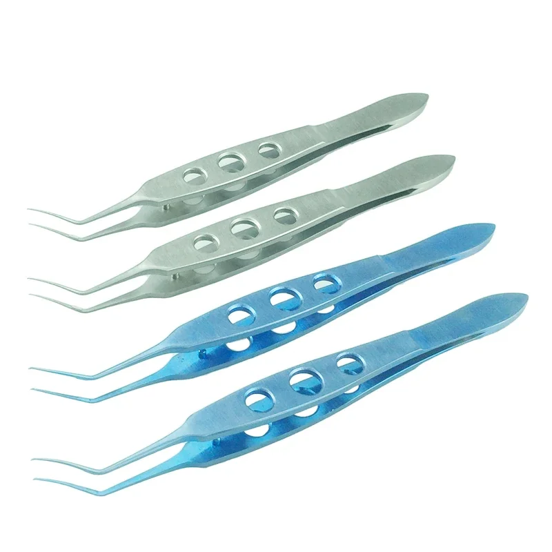 GREATLH 4 Type Choices Dovetailed Forceps Micro Forceps Ophthalmic Capsulorhexis Ophthalmic Instruemnts