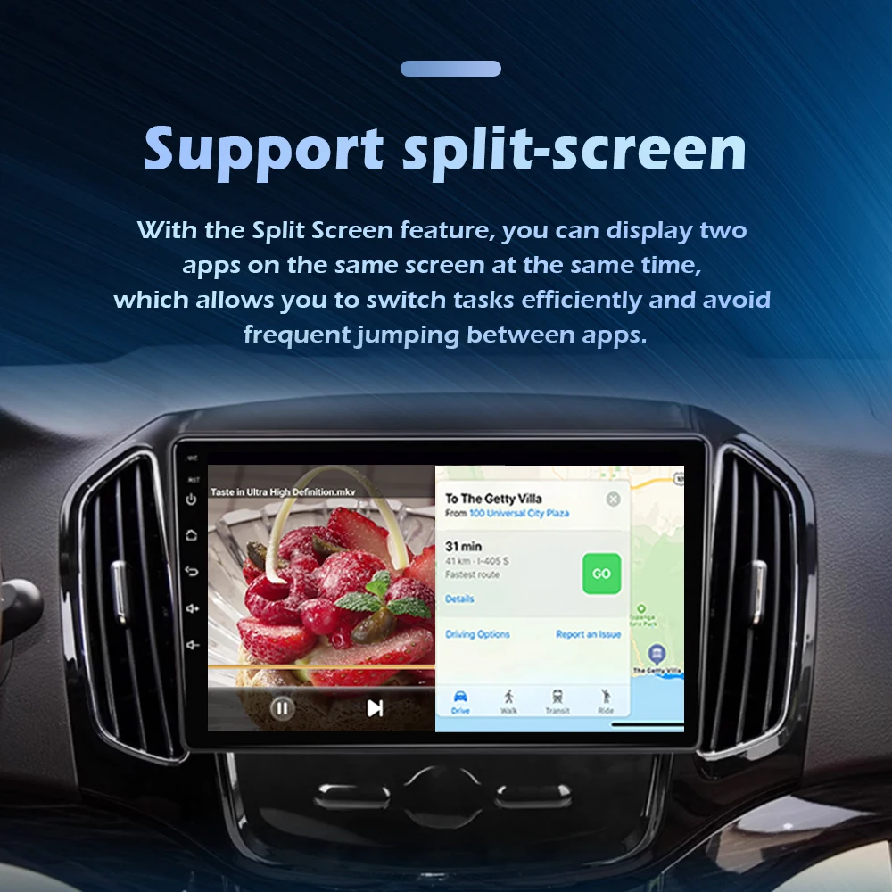 Android 16 Wireless CarPlay For Honda Civic (EJ/EK/EM) 1995 - 2001 Car Radio Multimedia Video Player Navigation GPS WIFI+4G BT view 6