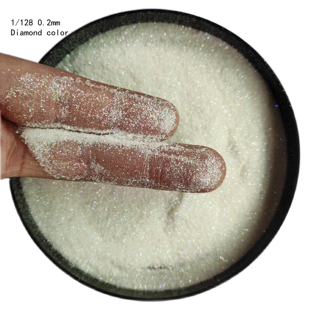 Glitter per unghie laser da 29 colori 0,2 mm scintillanti arcobaleno lineare fine glitter olografico 500 g polvere sinfonia abbagliante glitter