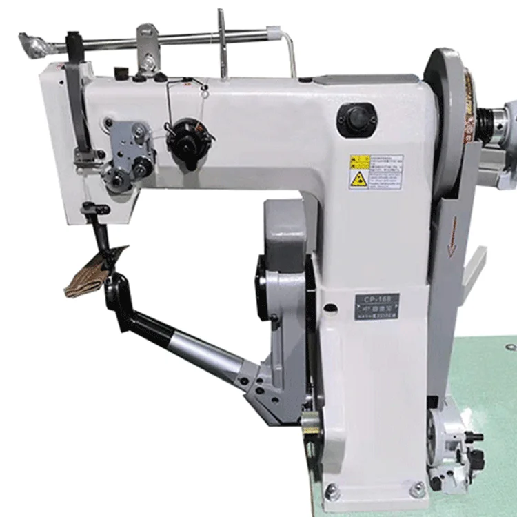 168 Shoe Outsole Stitching Sewing Machine Double Thread Shoe Border Lockstitch Sewing Machine for Making Shoes
