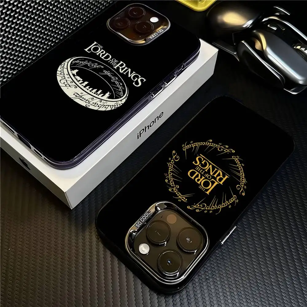 

The Lord Of The R-Rings Phone Case For IPhone 17 16 15 14 13 12 11 Pro MAX Matte Shockproof Back Anti Fall Matte Cover