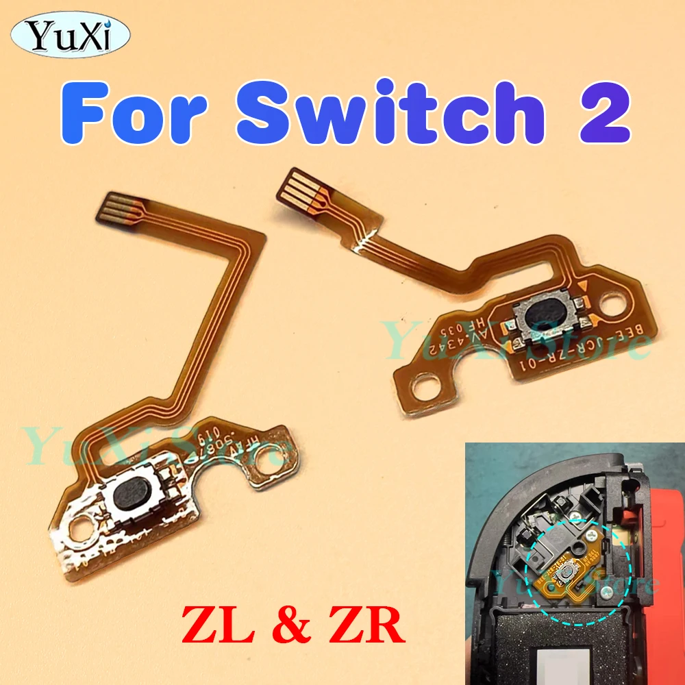 

For Switch 2 Left Right JoyCon ZL ZR Button Key Ribbon Flex Cable For NS2 Joy-Con L R Shoulder Trigger ButtonController Replace