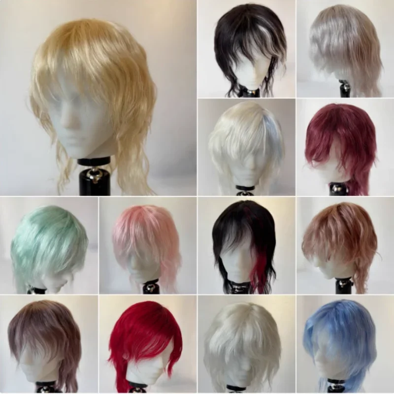 

Парики BJD, короткие волосы для кукол 1/3 1/4 1/6, SD MSD MDD Yosd, мохеровые парики, волосы куклы