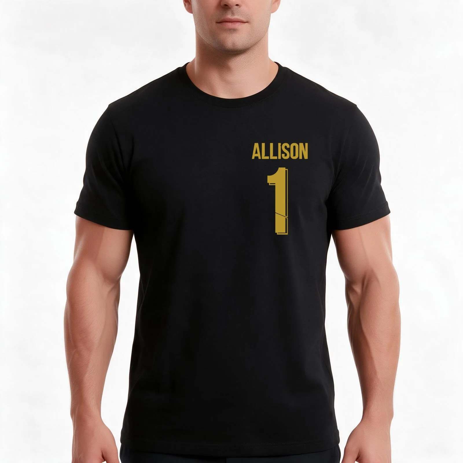 Allison Becker 19/20 GK jersey T-Shirt, Summer Casual Cotton Tee, Oversized Streetwear Tops, Vintage Graphic Print, 100% Cotton