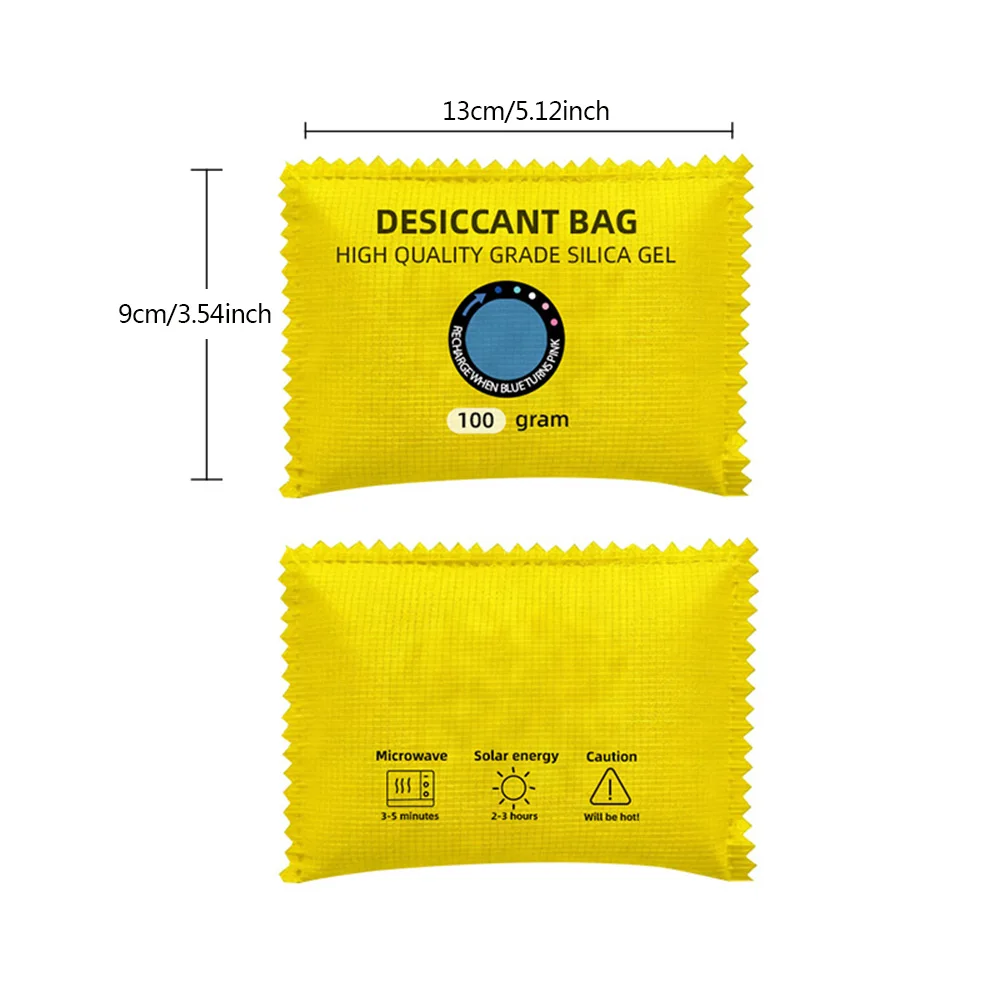 Desiccant Packs Reusable Dehumidifier Bag Professional Car Interior Car Dehumidifier Bag,Home Closet Humidity Absorber Bag