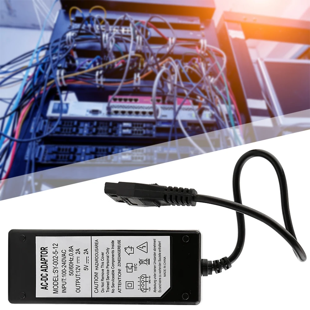 USB 2.0 To SATAs/IDEs Adapter Hard Drive Power Supply Adapter For DVD Rom