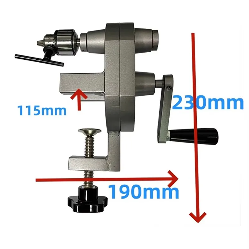 Manual Precision Tapping Machine - Mini Manual Tapping Tool for Metalworking and Thread Repair
