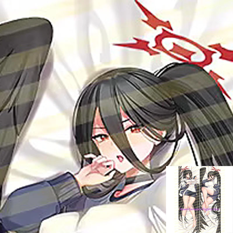 

Dakimakura Anime Pillow Cover Hasumi Double Sided Print 2Way Cushion Cover Xmas Gifts