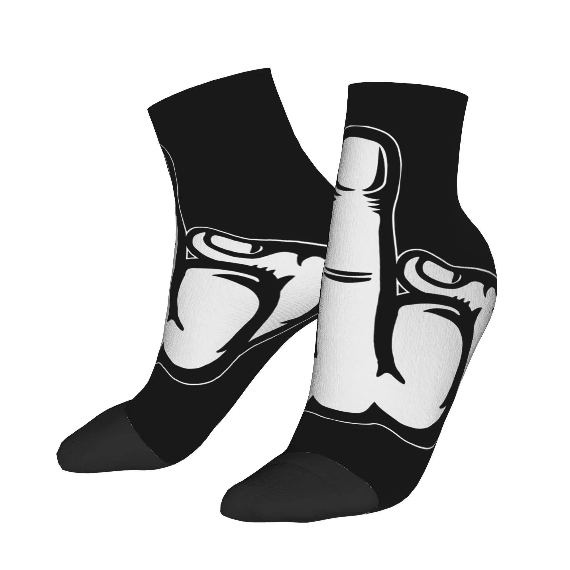 

Дизайн жестов рук, средний палец, средние пальцы (5), носки, чулки в стиле Харадзюку, всесезонные носки, аксессуары для мужчин и женщин