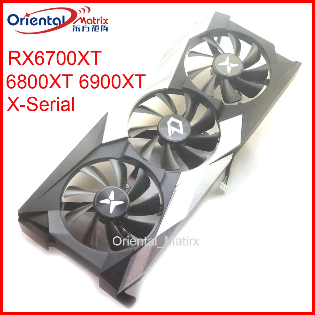 FD8015U12D 12V 0.50A 4Pin 85mm GPU Fan For Dataland RX6700XT 6800XT 6900XT X-Serial Graphics Card Cooler Cooling Fan