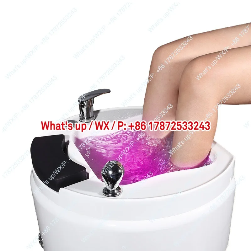 Ceramic foot bath tub, foot massage shop, surfing acrylic commercial foot bath tub