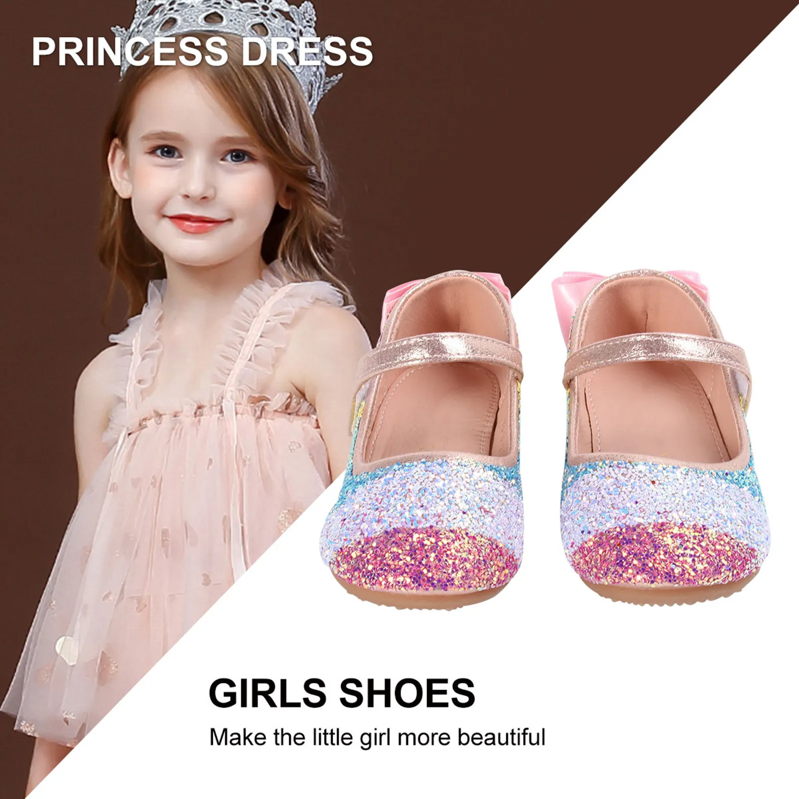 

1Pair Shoes Classic PU Waterproof Wearproof Non-Slip Cosplay Leisure Pink Size 27 Party Festival Footwear