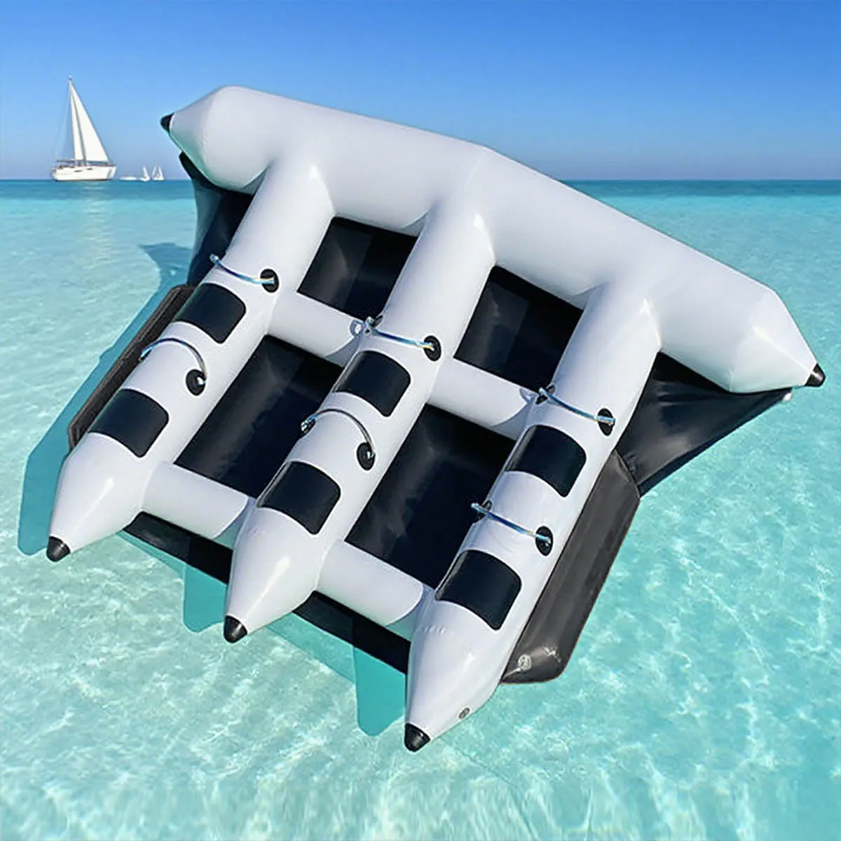 

Лидер продаж 2025 года, коммерческая надувная рыбная трубка, буксируемая летающая надувная лодка-рыба, надувная летающая рыба